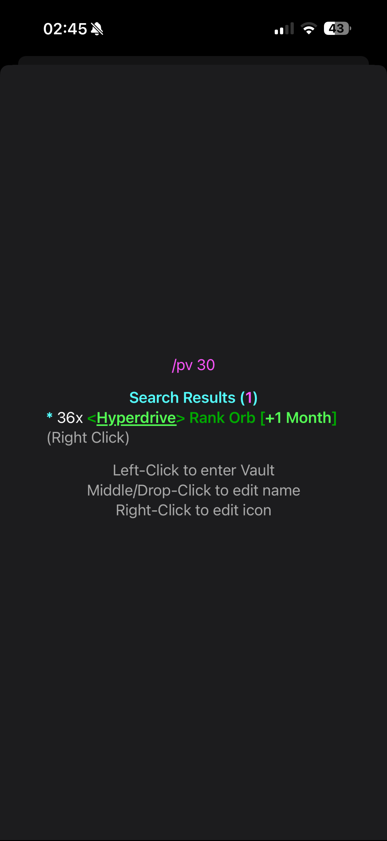 Selling Cosmic Reborn Hyperdrives *BULK*